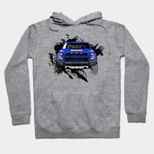 FORD RAPTOR Blue Hoodie